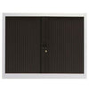 Armadio basso per archiviazione a serranda per ufficio cm. 120x47x69h