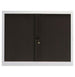 Armadio basso per archiviazione a serranda per ufficio cm. 120x47x69h