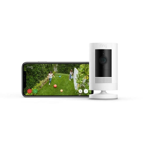 Telecamera di sorveglianza - RING - Stick Up Battery - Bianco - 2023 - UE