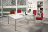 Tavolo riunioni con gambe metalliche per ufficio cm. 320x120x72,5h