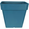 Fioriera quadrata RIVIERA SOLEILLA - Plastica - 50x50 cm - Blu