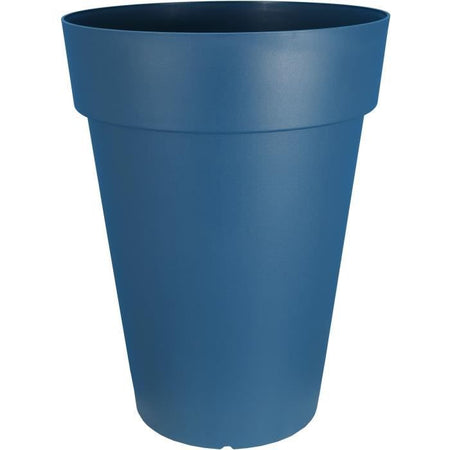 Fioriera RIVIERA SOLEILLA - Plastica - Altezza 66 cm - Blu