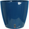 Fioriera rotonda RIVIERA EVA NEW - Plastica - Diametro 46 cm - Blu