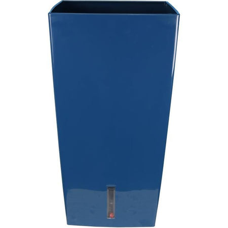 Fioriera quadrata RIVIERA EVA NEW HAUT - Plastica - 69x69 cm - Blu