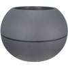 RIVIERA - vaso di fiori a sfera - D40 - grigio