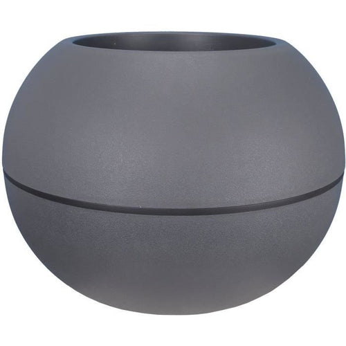 RIVIERA - vaso di fiori a sfera - D40 - grigio
