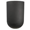 Fioriera rotonda RIVIERA GRANIT TULIP - Plastica - Diametro 50 cm - Nera
