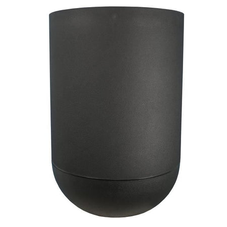 Fioriera rotonda RIVIERA GRANIT TULIP - Plastica - Diametro 50 cm - Nera