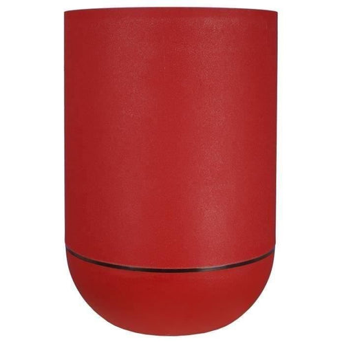 Fioriera - RISS - RIVIERA GRANIT TULIPE - Plastica - Diametro 50 cm - Rosso