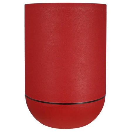 Fioriera - RISS - RIVIERA GRANIT TULIPE - Plastica - Diametro 50 cm - Rosso