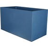 Fioriera rettangolare RIVIERA GRANIT - Plastica - 80x40 cm - Blu