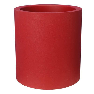 CONTENITORE IN GRANITO ROTONDO 40 ROSSO