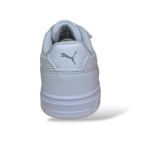 Sneakers bambino PUMA Caven bianco con velcro