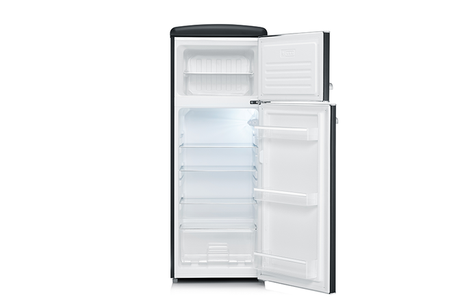 Severin Frigorifero Doppia Porta Retro' Vintage Nero Rkg 8932