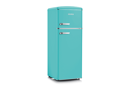 Severin Frigorifero Doppia Porta Retro' Vintage Turchese Rkg 8934