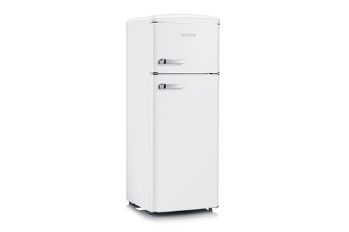 Severin Frigorifero Doppia Porta Retro' Vintage Bianco Rkg 8935