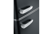 Severin Frigorifero Doppia Porta Retro' Vintage Nero Rkg 8949 Cl. D