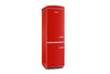 Severin Frigorifero Combinato Retro' Vintage Total No Frost Rosso RKG 8887 Apertura a Sinistra