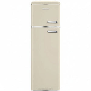 Severin Frigorifero Doppia Porta Retro' Vintage Crema Rkg 8992 Apertura a Sinistra
