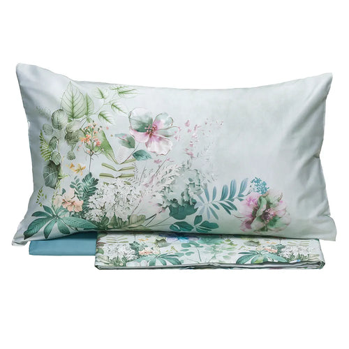 Completo lenzuola Copriletto GREENERY by Tessitura Randi 2504S180