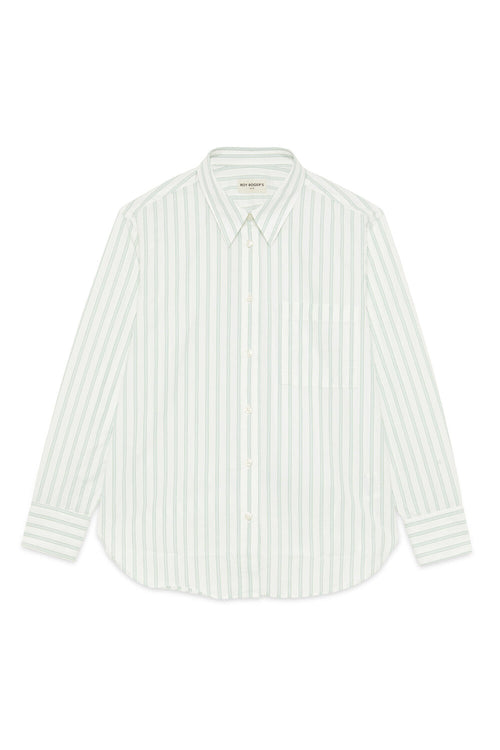 Roy Roger's Camicia donna Shirt Easy WOMAN Popeline stripe Washed RND90016T8120124 C0556