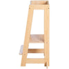 Torre di apprendimento Montessori - ROBA - Bambù certificato FSC - Regolabile su 3 livelli di altezza - Fino a 80 kg - Naturale