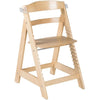 Seggiolone - ROBA - SIT UP CLICK & FUN - Vassoio porta-pasto rimovibile - Altezza regolabile - Fino a 70 kg - Legno naturale