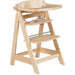 Seggiolone - ROBA - SIT UP CLICK & FUN - Vassoio porta-pasto rimovibile - Altezza regolabile - Fino a 70 kg - Legno naturale