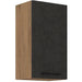Colonna ROCK - Melaminico decoro rovere lancillotto e grigio matera - 1 anta - L40 x H72 cm