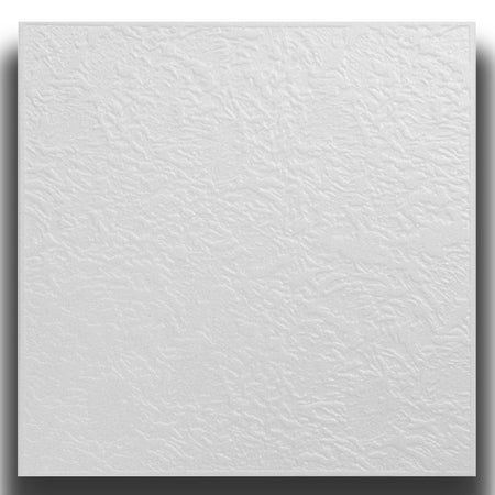 10 o 20mq (40 oppure 80 pezzi) di pannello decorativo a soffitto in polistirene compatto 50x50cm (spess. 1cm) RODOS - Eternal Parquet