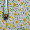***MEGA STOCK*** Rotolo da 20 metri (H140cm) di Tovaglia PVC telata cerata Per Casa, Sagre, Pizzerie ROSE GIALLE