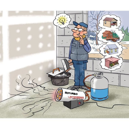 GENERATORE DI ARIA CALDA ROTURBO