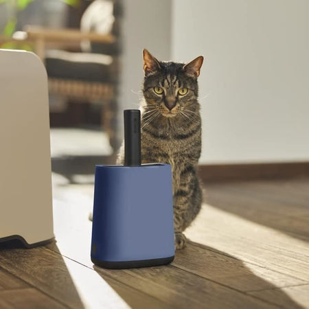 Paletta per lettiera con supporto ROTHO MYPET BIALA - Horizon Blue