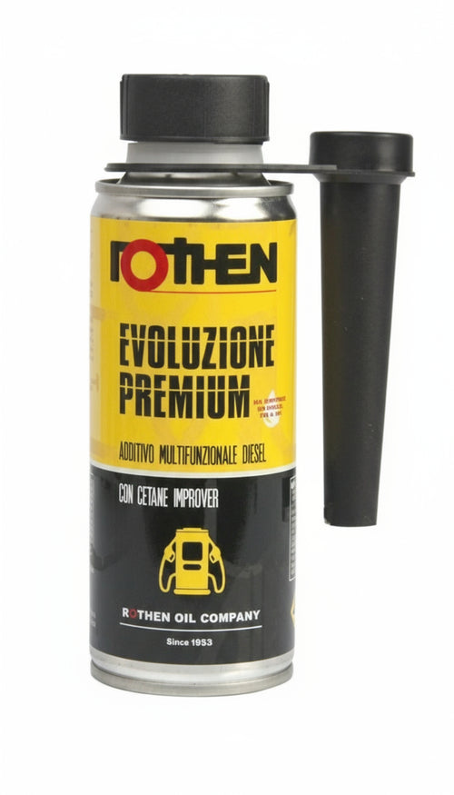 Additivo Diesel Iniettori Prestazioni Consumi Evoluzione Premium Diesel Rothen 200 Ml