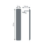 Colonna doccia Eris Grey