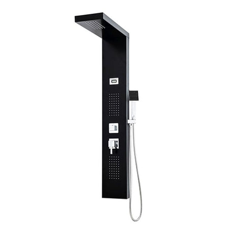 Colonna doccia idromassaggio ROUSSEAU Torquay nera - display LED