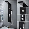 Colonna doccia idromassaggio ROUSSEAU Torquay nera - display LED