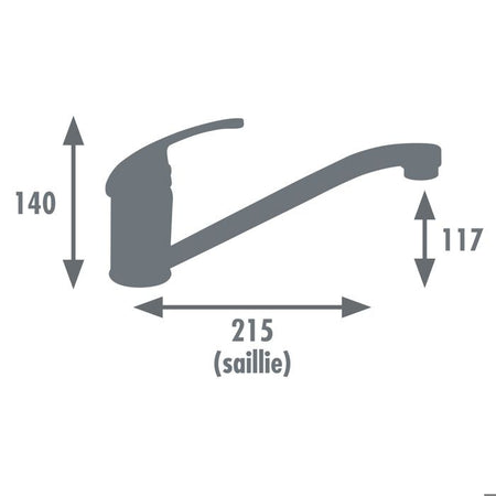 Belfort mixer cromato lavabo