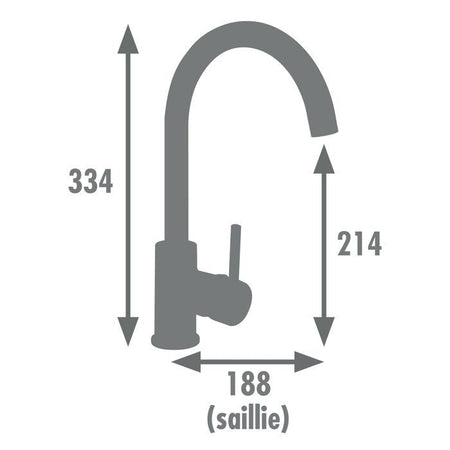acciaio miscelatore lavello in acciaio Kben