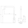 Kiloo mixer cromato lavabo