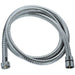 Flessibile doccia - ROUSSEAU - Raccordo universale - Dimensioni compatte - Dadi metallici - Lunghezza 1,50 m - Acciaio inox cromato a presa singola
