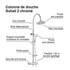 Colonna doccia Suhali 2