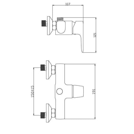 Dunedin Miscelatore doccia