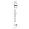 tubo doccia 2.0m NF