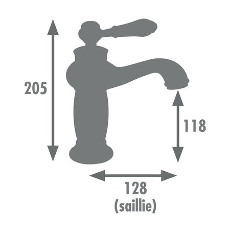MARPLE miscelatore lavabo cromo