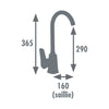 Sink Orys mixer