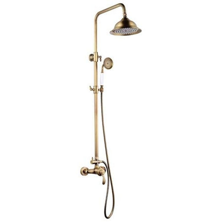 ROUSSEAU Colonna doccia con miscelatore Byron - Bronzo antico
