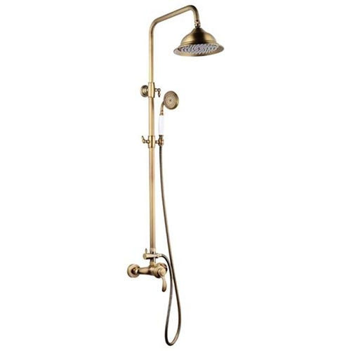 ROUSSEAU Colonna doccia con miscelatore Byron - Bronzo antico