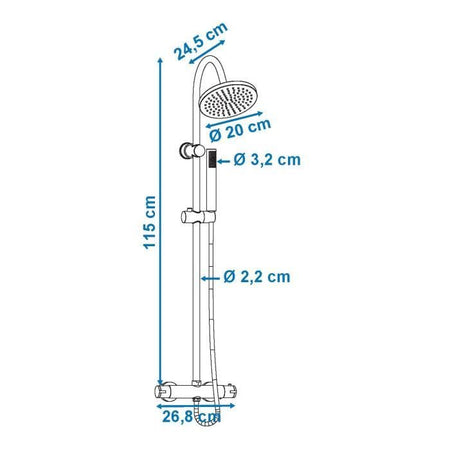 Combi-Therm doccia Tulsa