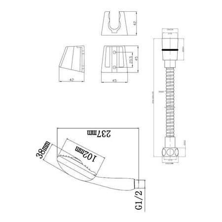 Combina flessibile 3D fermata o
